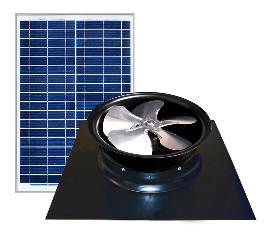 SOLAR POWERED ATTIC FAN FREE ENERGY VENTILATION HIGH, 47% OFF