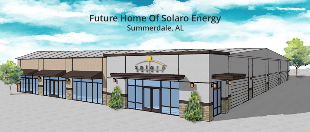 Future Home of Solaro Energy - Artist Rendering